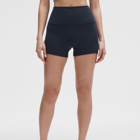 lululemon align high-rise short 4” in true navy - Picture 1 of 4